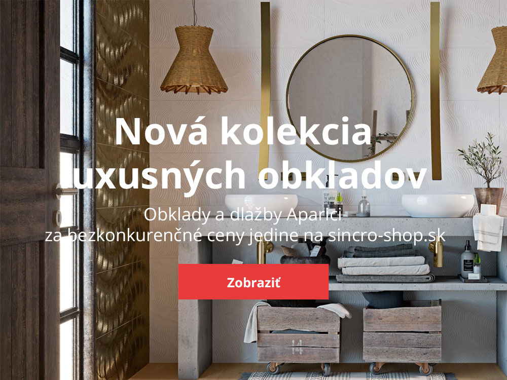 Kúpeľňové štúdio Sincro - obklady, dlažby, sanita