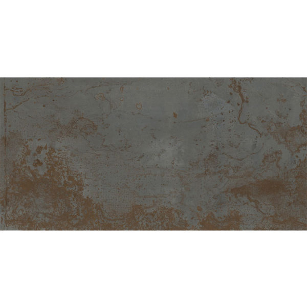 ZINC BLACK 60x120cm gres matný rektifikovaný, v šedo-medenej farbe - možno použiť aj ako obklad